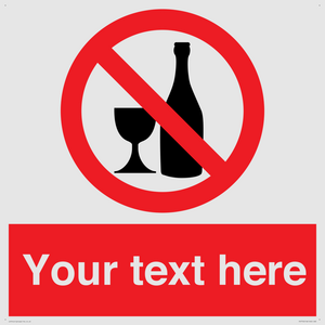 Custom prohibition no alcohol